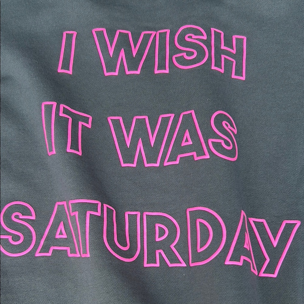 Wildfox Gray and Pink Sweatshirt Casual Comfort - Picture 7 of 11
